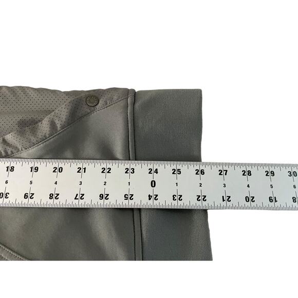 Guess Mens Large Gray Utility Vest Zip Front Two Zipper Pockets Two Open Pockets - Picture 5 of 11